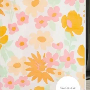 Sabo Skirt | Dresses | Sabo Skirt Dress Pink And Yellow Ruffled Mini ...